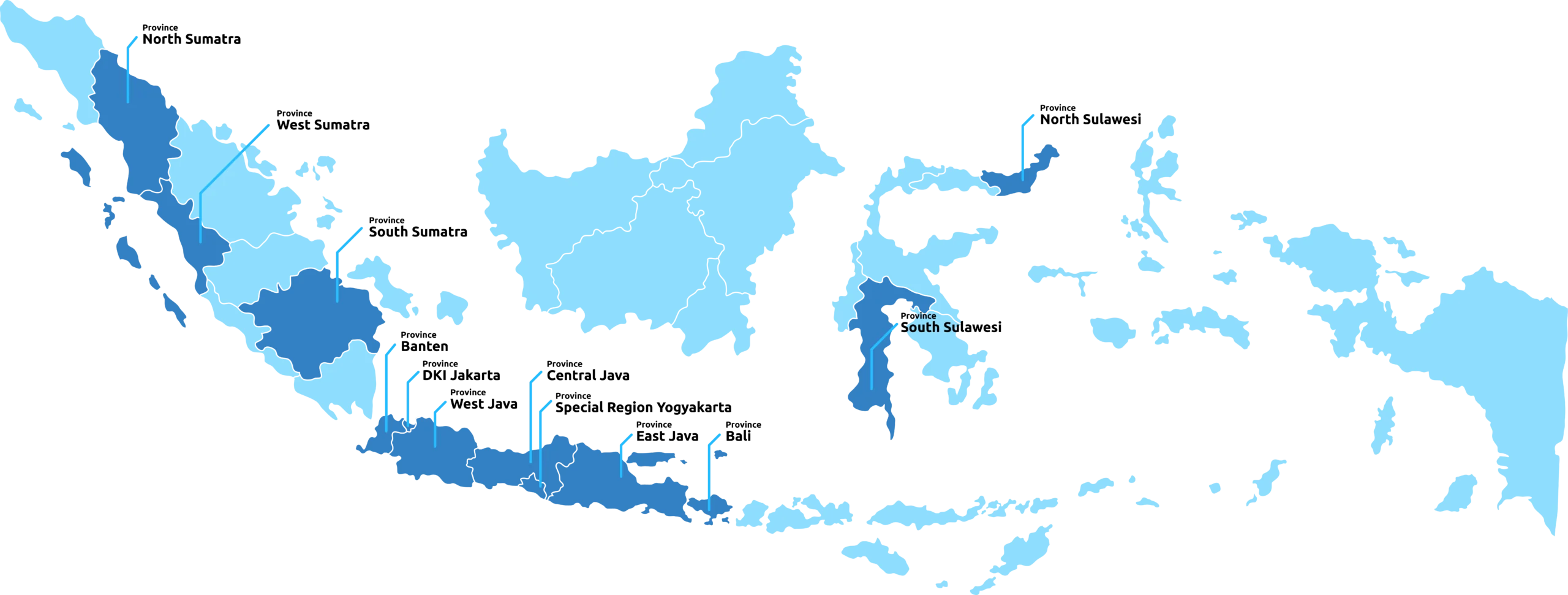Indonesia Map Sites'